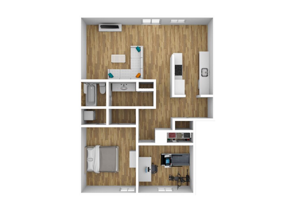 3D floor plan